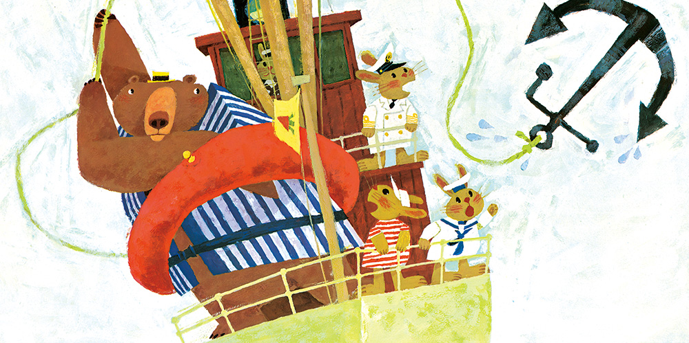 柿本幸造原画展「夏ものがたり」開催｜くじらぐも・どんくまさんの世界