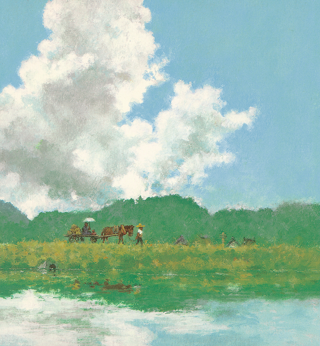 柿本幸造原画展「夏ものがたり」開催｜くじらぐも・どんくまさんの世界