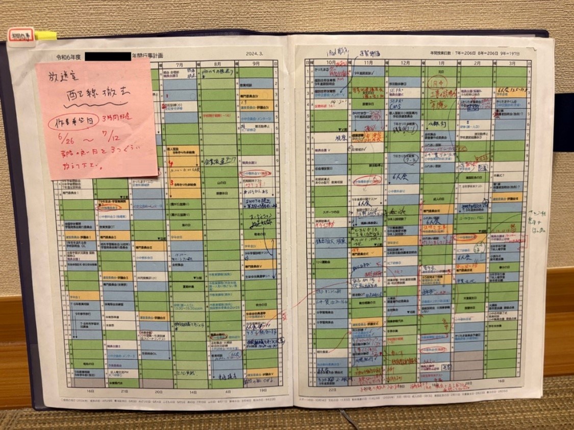 スクール プランニング ノート