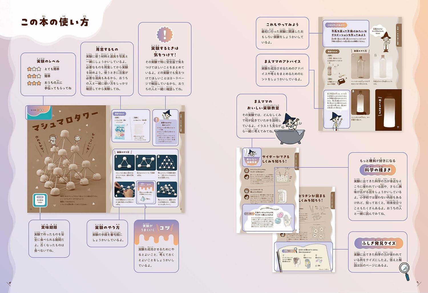 楽しくあそんで理系力が育つ！魔法のおいしいおうち実験教室 - 株式