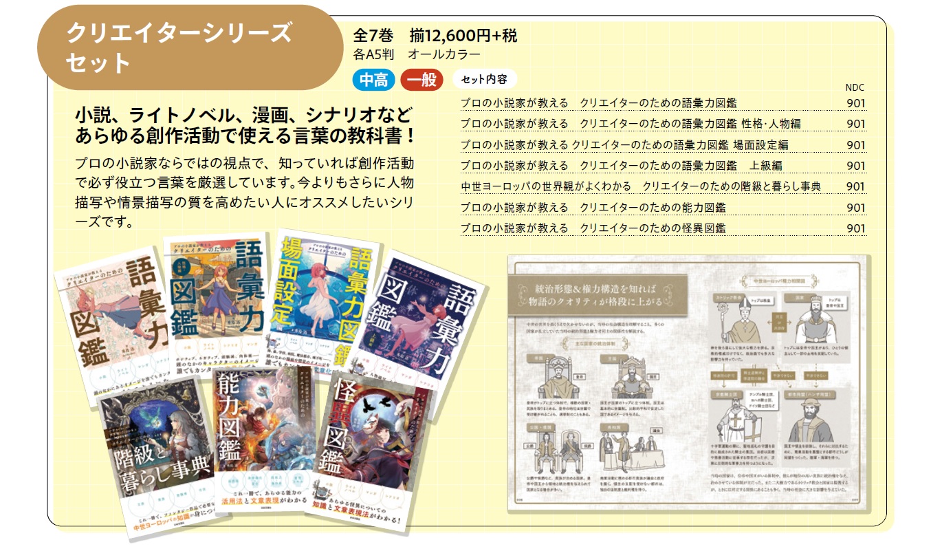 クリエイターシリーズセット - 株式会社日本文芸社