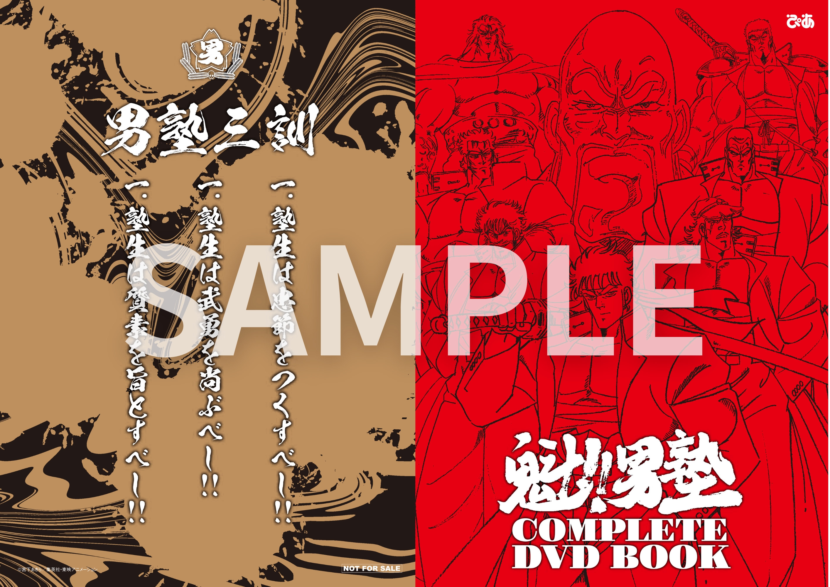 魁!!男塾 COMPLETE DVD BOOK vol.1 - BOOKぴあ ぴあ株式会社の出版