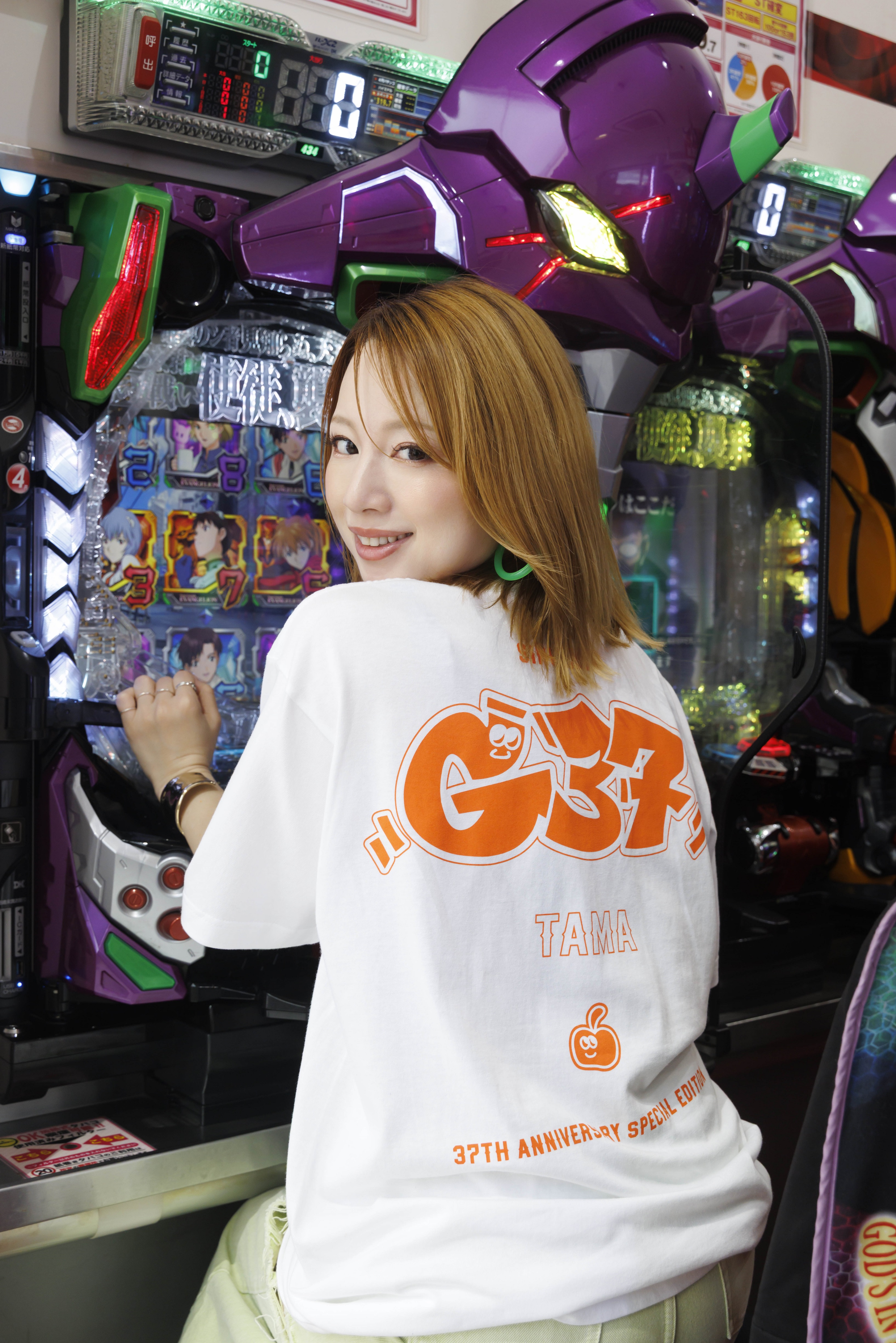 パチンコ必勝ガイド創刊37周年記念Tシャツ玉ちゃんver.【受付6月21日