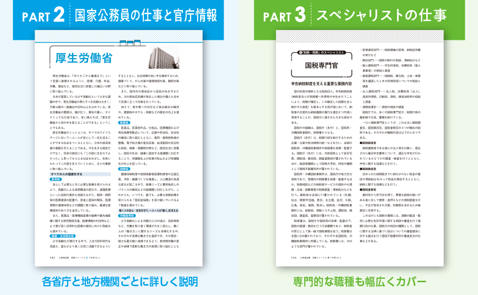 公務員試験受験ジャーナル 9年度No.2 仕事研究ブック - 実務教育出版